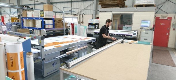 Investment in New Large Format Printing & Finishing Equipment